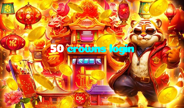 50 crowns login casino presented on mobile device in Pakistan with slots and live games